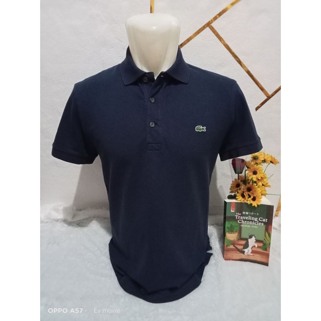 เสื้อคอปกโปโล Lcos สีกรมท่าธรรมดา