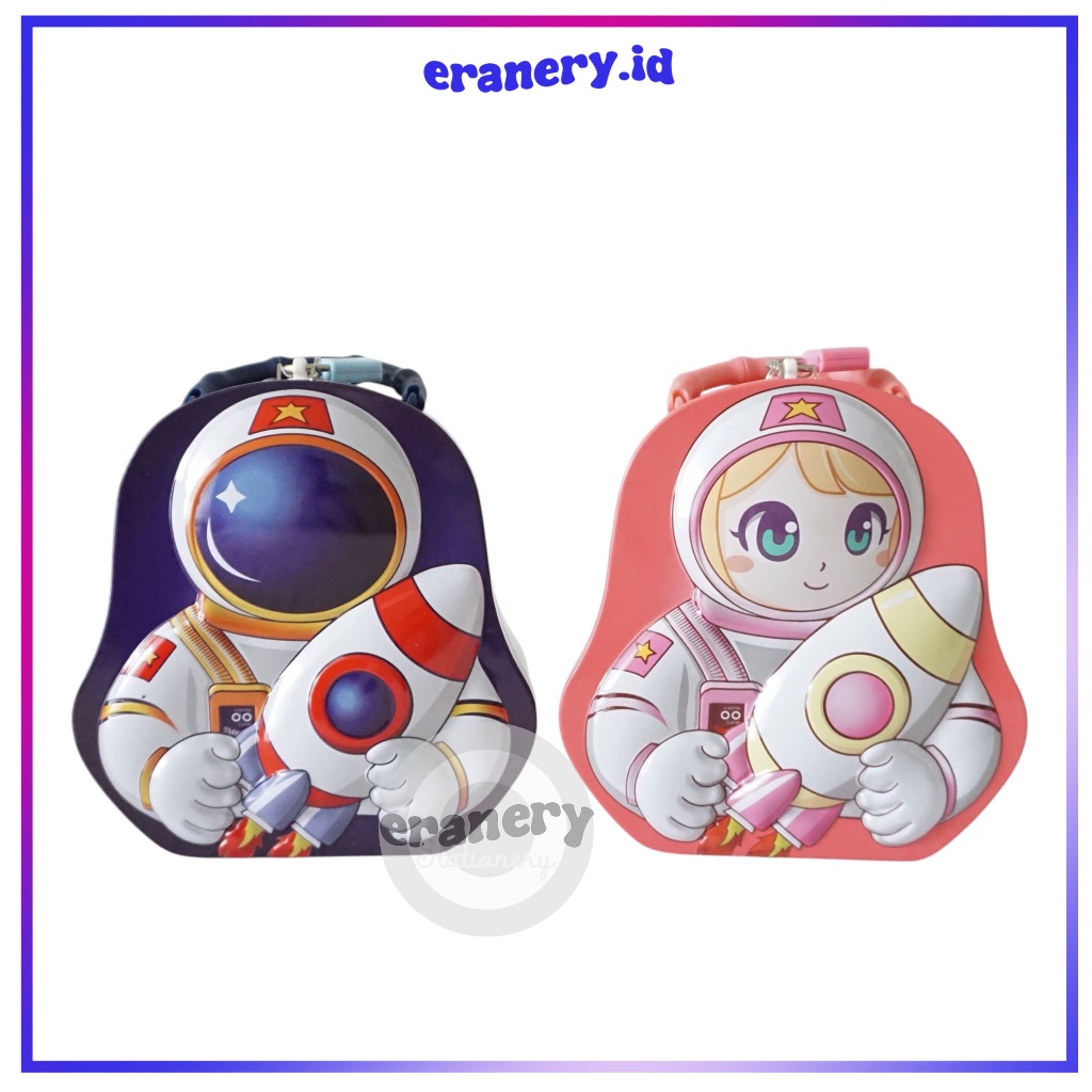 ASTRONAUTS CAN PIGGY BANK / TUBE PIGGY BANK / VIRAL PIGGY BANK