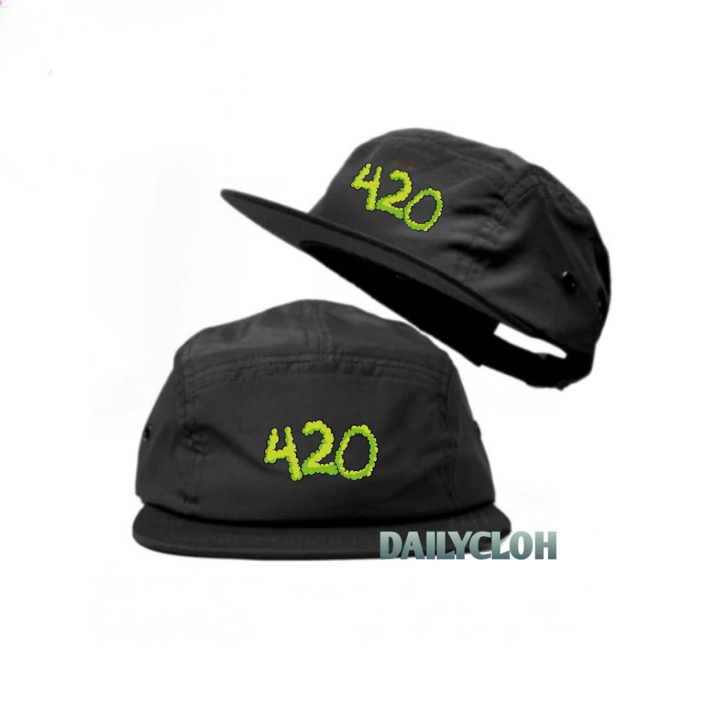 5 PANEL HAT 420 / PREMIUM SIX PANEL HAT / หมวกลําลองสําหรับผู้ชายและผู้หญิง 420