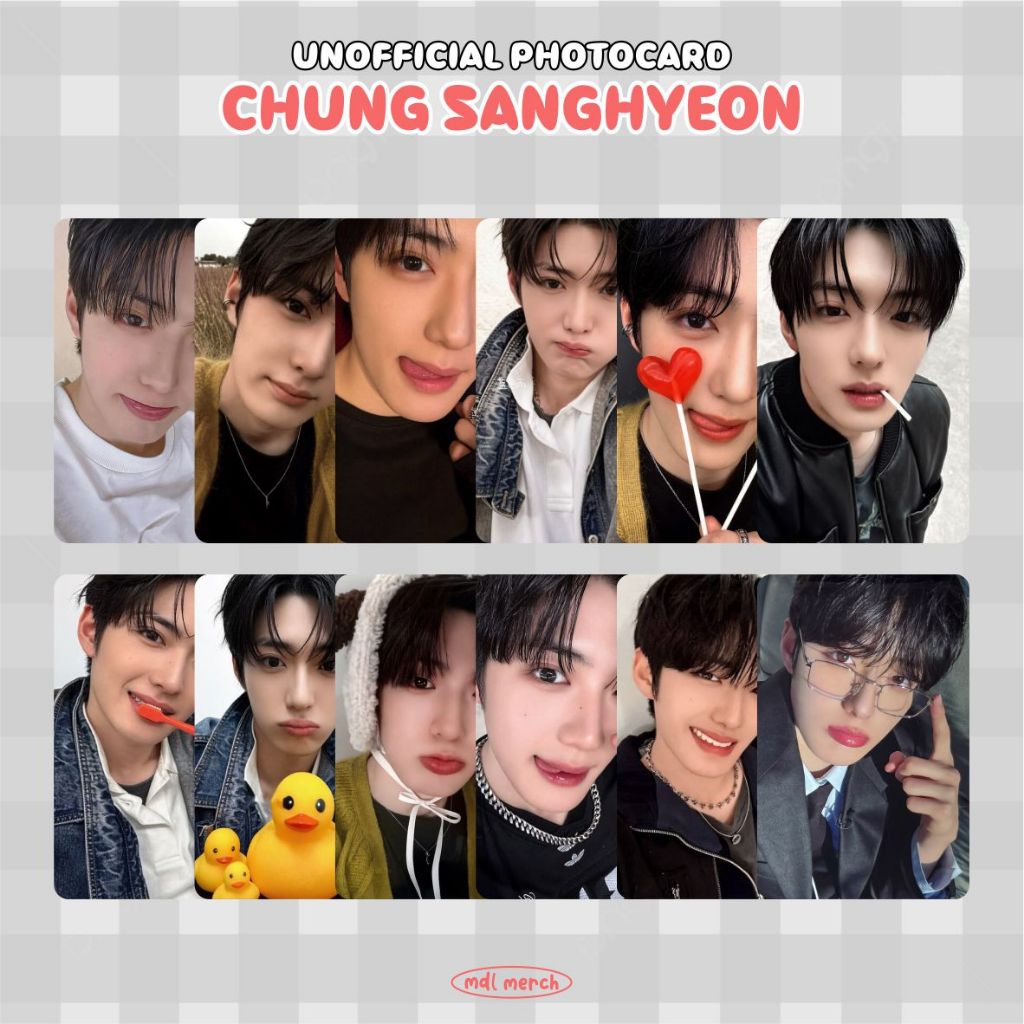 CHUNG SANGHYEON ALD1 / ALPHA DRIVE ONE / PHOTCARD UNOFFICIAL EUPHORIA FREAK ALARM KPOP / BOYS 2 PLAN