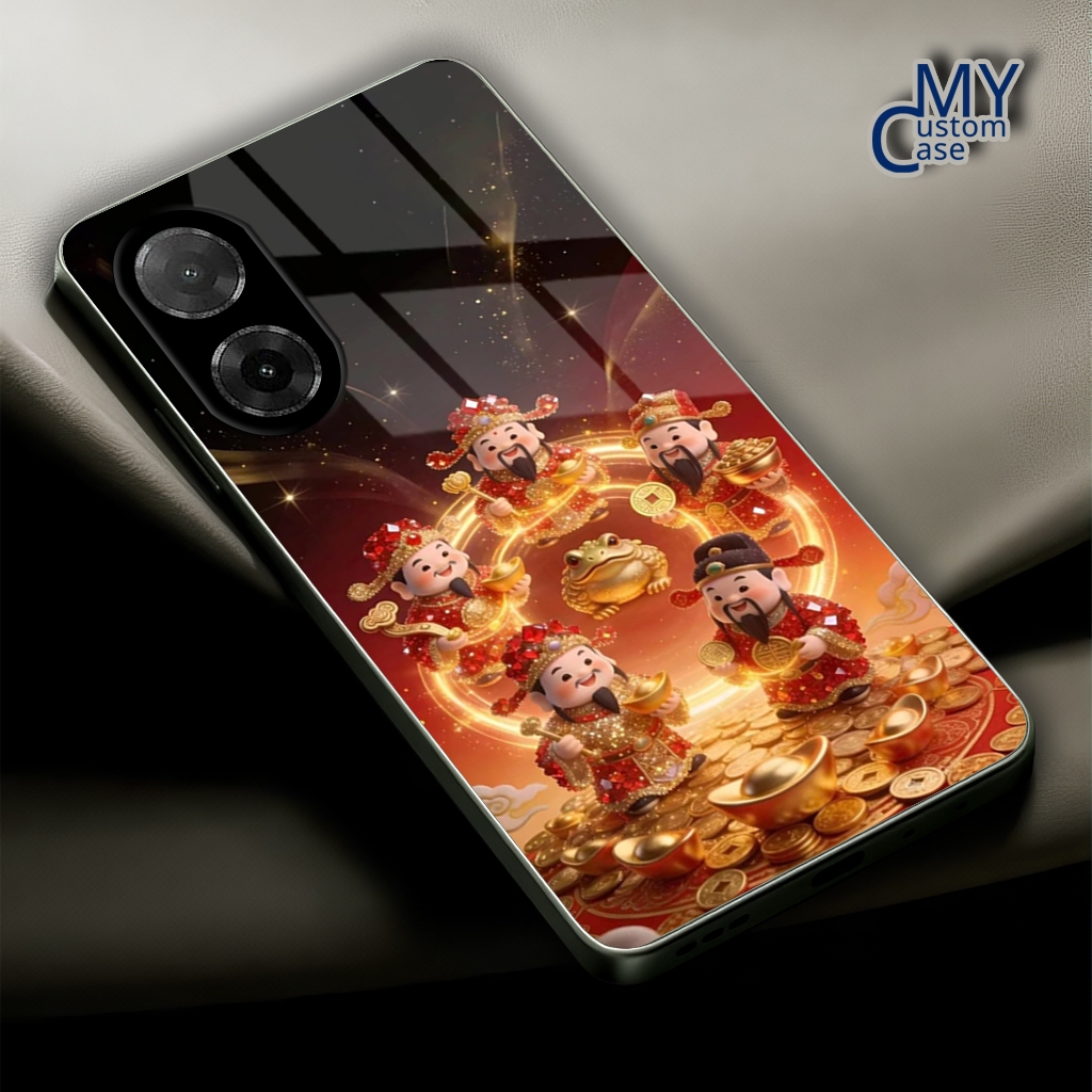 {MCC451} Softcase Glitter REDMI A1 4G 4A 5A 5X 6A 7A 8 NOTE8 8PRO 9PRIME 9T 9C Casing Glossy Glass C