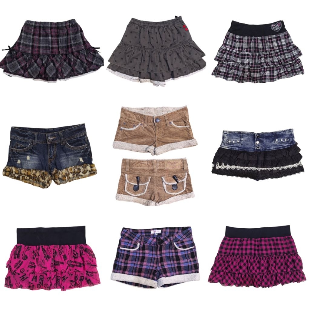 [AVAILABLE ITEMS @dis.3bnpanda] gyaru y2k grape gothic alt punk scene