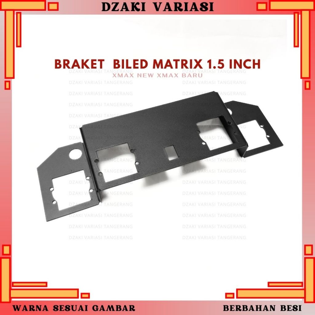 ใหม่ MATRIX XMAX BILED BRACKET ใหม่ MATRIX X1 1.5 INCH BILED โคมไฟ BRACKET YAMAHA XMAX ใหม่ MATRIX B