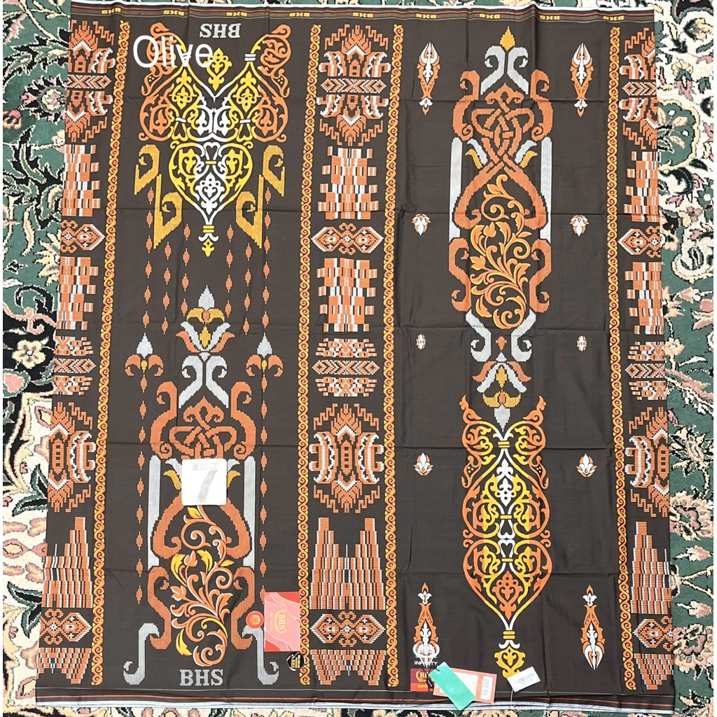 BHS INFINITY GOLD V32 KJJG 7 ถุงมือมะกอก