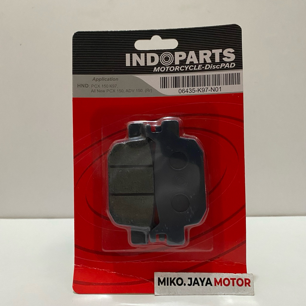 แผ่นรองเบรกด้านหลัง DISPAD 06435-K97-N01 PCX 150 160 ADV 150 ORIGINAL INDOPARTS