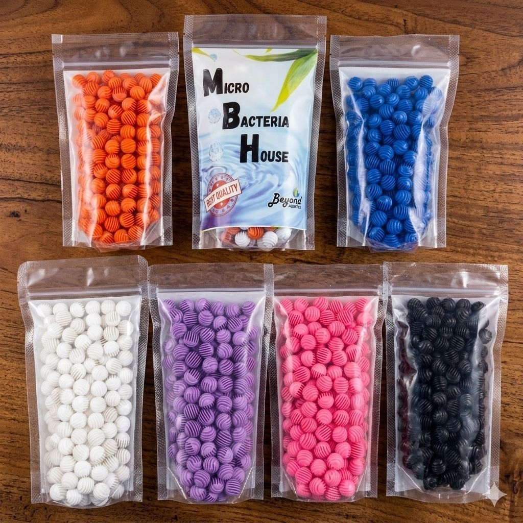 BioBall micro Bio Ball แบคทีเรียขนาดเล็ก House Filter Media