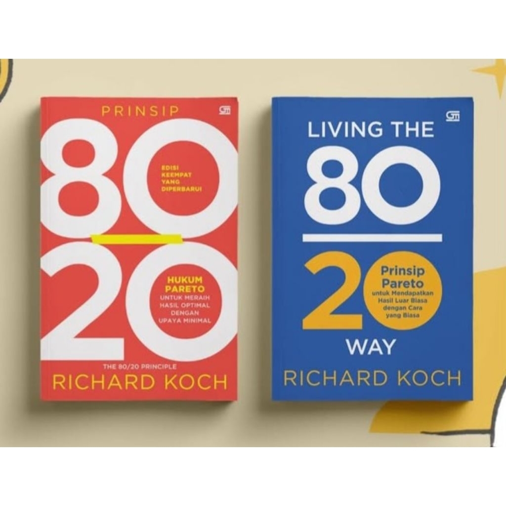หนังสือ การดํารงชีวิต 80/20 ทาง / หลัก 80/20 - ริชาร์ด โคช