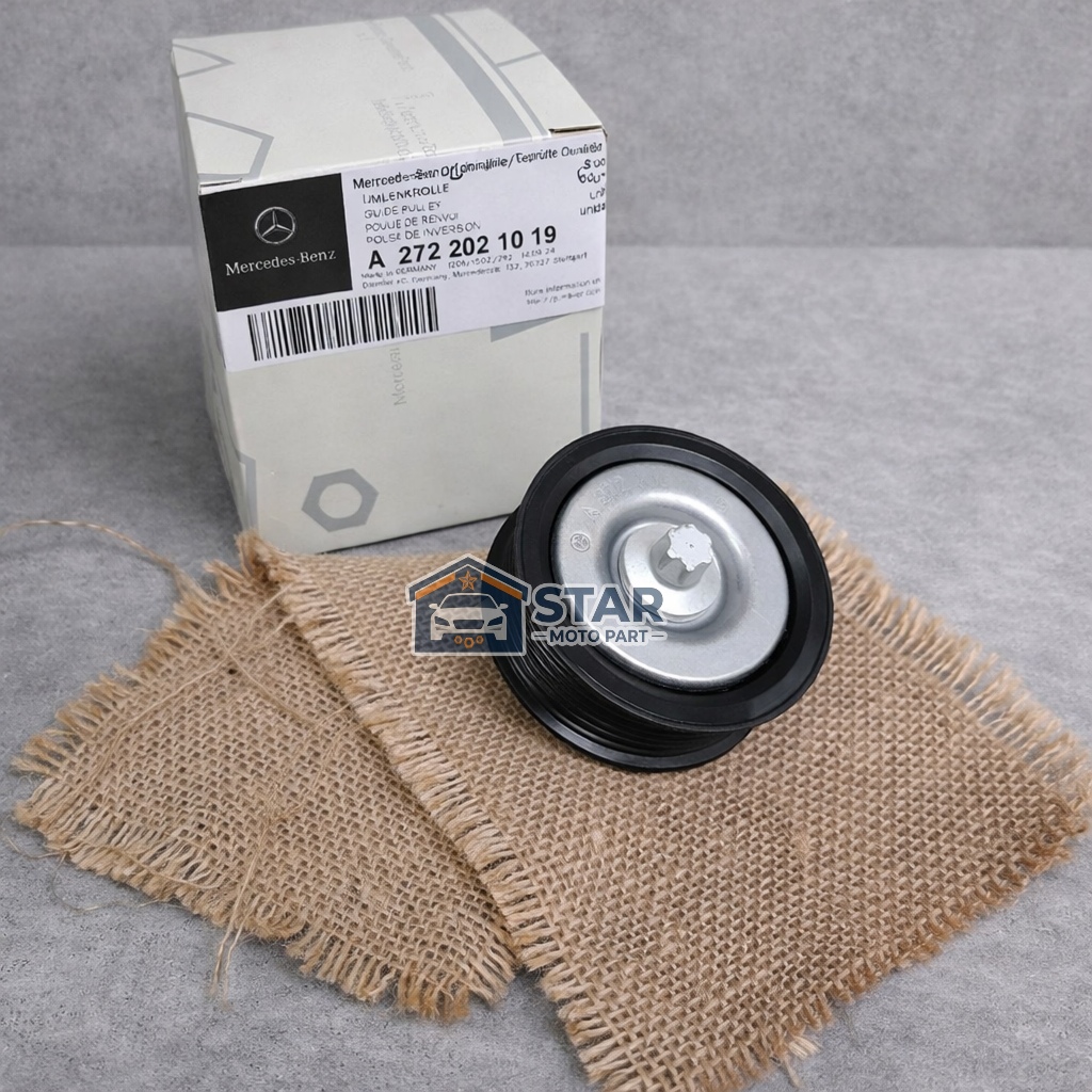 PULLEY IDLER GEAR MERCEDES M272 M273 W203 W204 W212 W221 W164 X164 W251 ต้นฉบับ A2722021019