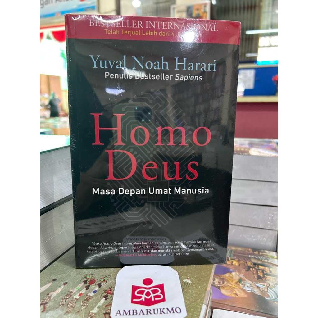 Homo Deus Original - Yuval Noah Harari - Homodeus Alvabet