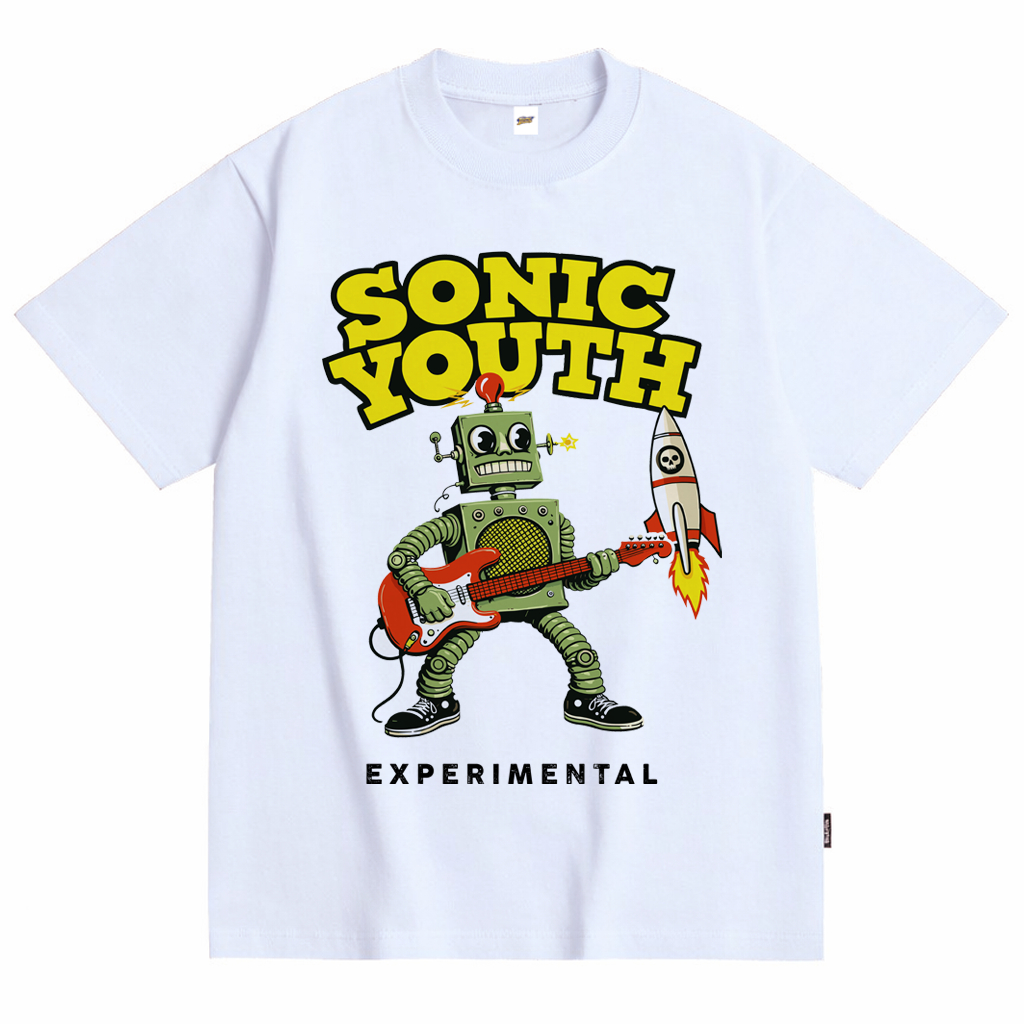 เสื้อยืดวงทดลอง Sonic Youth เสื้อวง Sonic Youth | ความพึงพอใจโลก