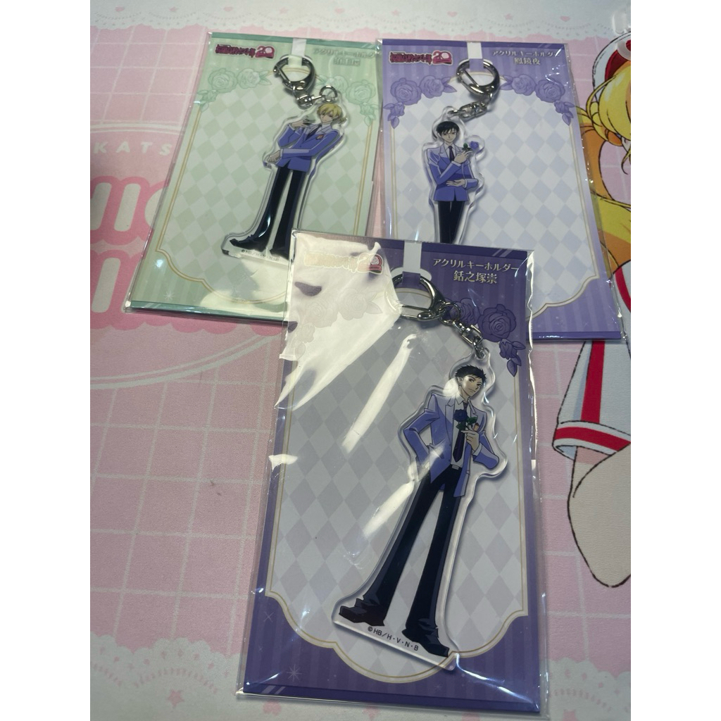 พวงกุญแจตัวละครคลับโฮสต์ของเรา Tamaki Kyoya Mori