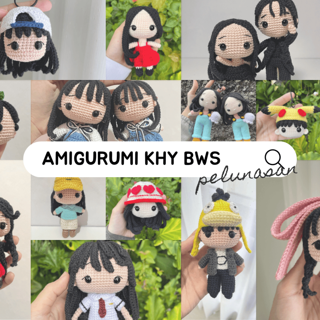 Amigurumi Kim Hyeyoon และ Byeon Wooseok