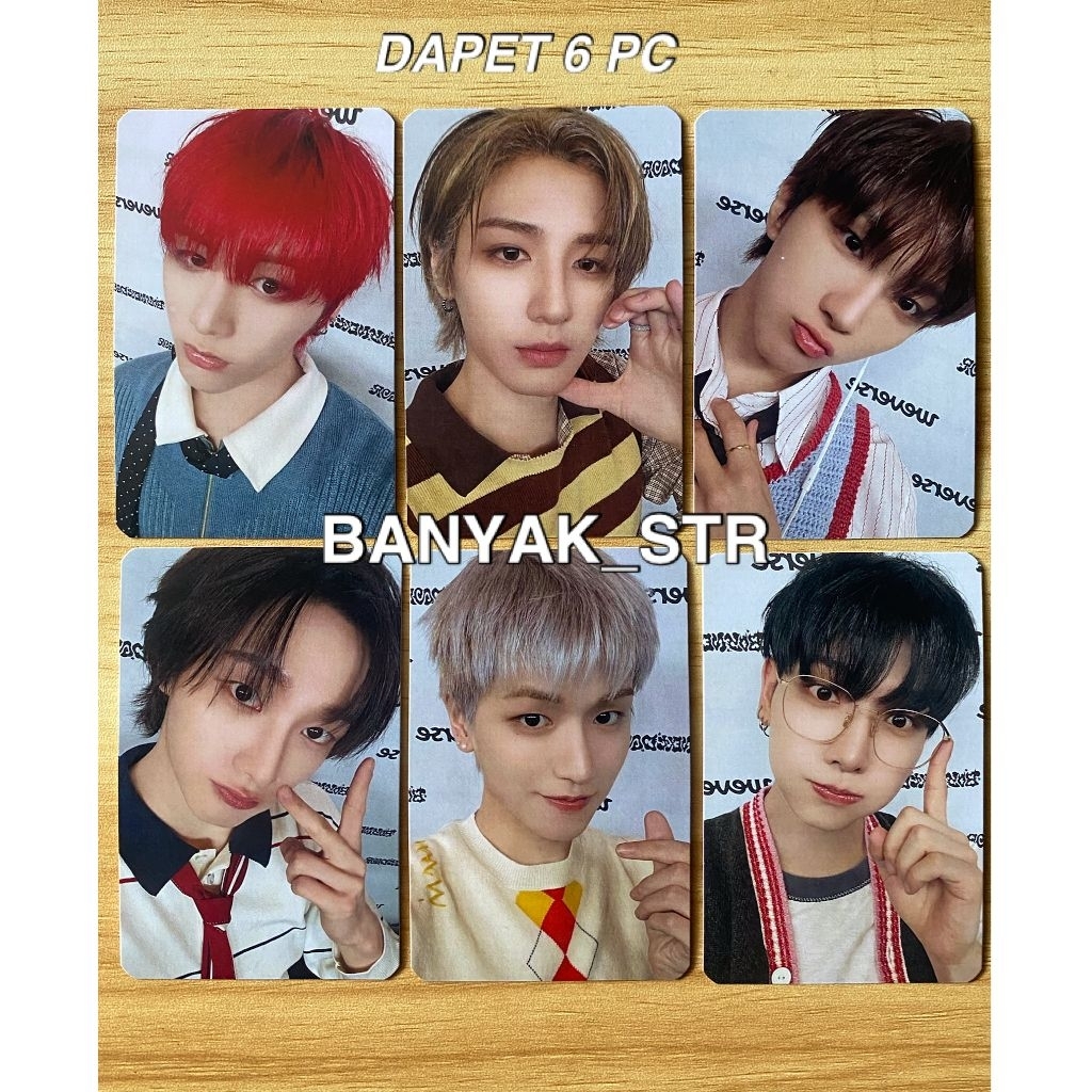 6 เหรียญ SELCA BOYNEXTDOOR / โฟโต้การ์ด LAYAN LEEHAN JAEHYUNDAKIH SUNGHO RIWOO SELCA