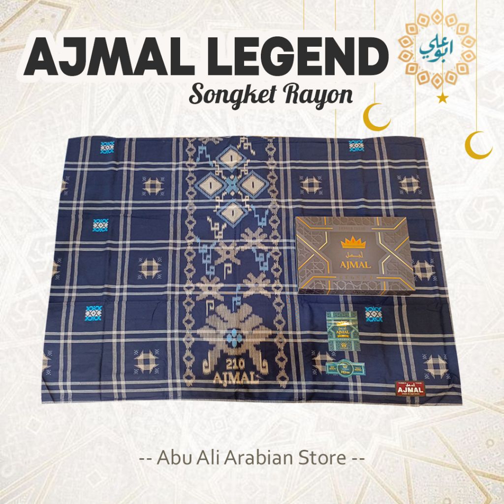 Ajmal Legend Songket ผ้าซิ่นเรยอน