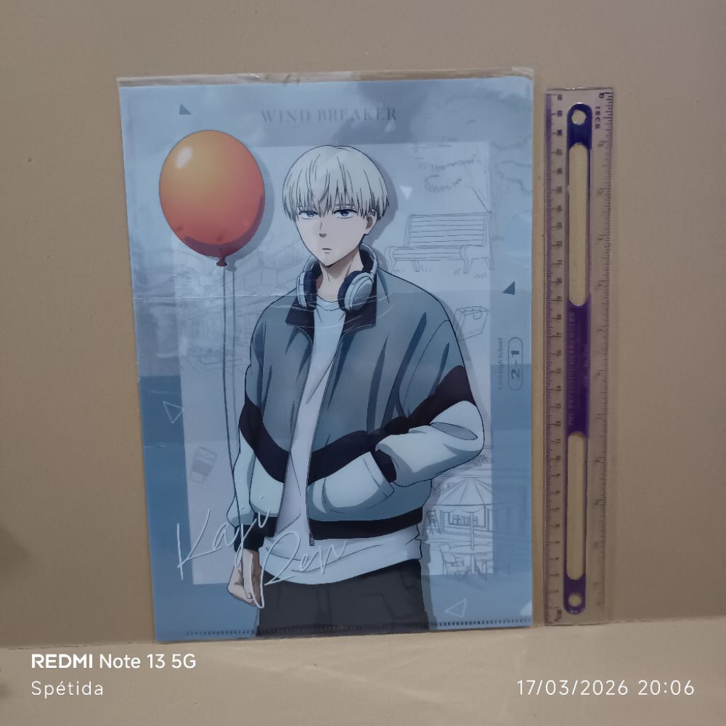 WIND BREAKER x Seven-Eleven Ren Kaji Clearfile