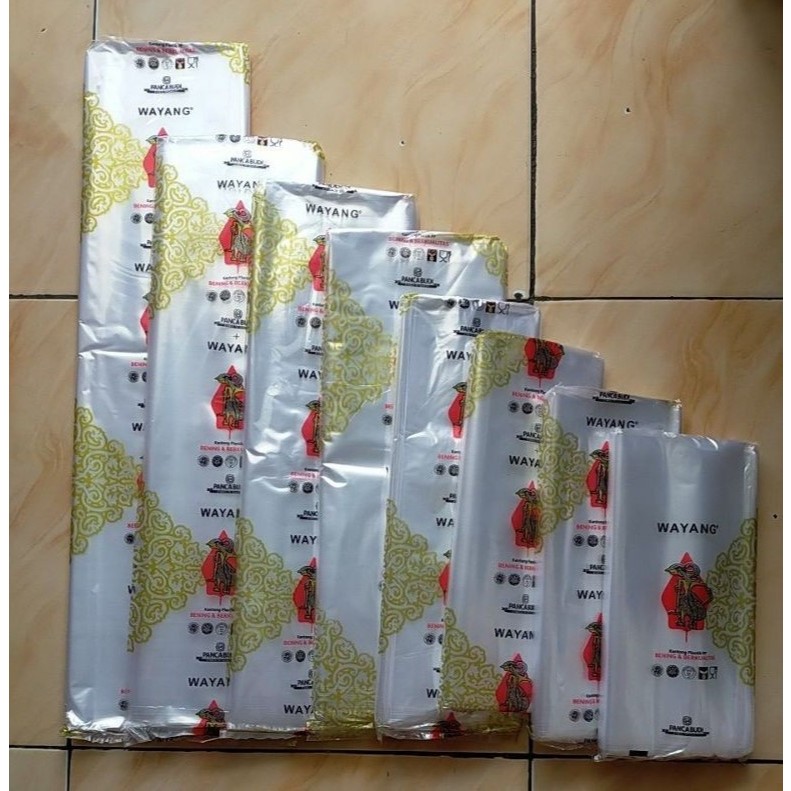 GsN PP wayang ถุงพลาสติก ขนาด 60x100 ถุงพลาสติกใส