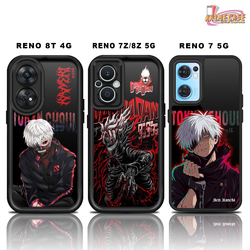 Glossy Softcase OPPO RENO 8T 4G RENO 7Z 8Z 5G RENO 7 5G Casing Case Hp Silicone Camera Protection TO