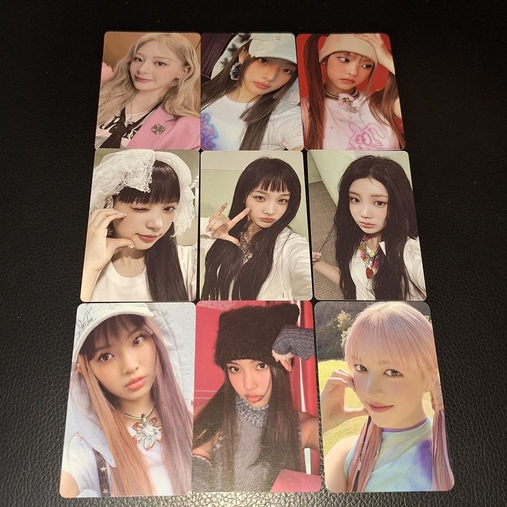 Photocard Newjeans Stayc Nmixx Minji Haerin Hyein Seeun Lily