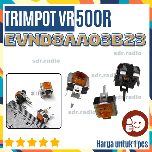 VR YELLOW 500R TRIMPOT 501 TRIMPOT VARIABLE VERTICAL 501 TRIMPOT 500R VR 501 VR 500R EVND8AA03B23