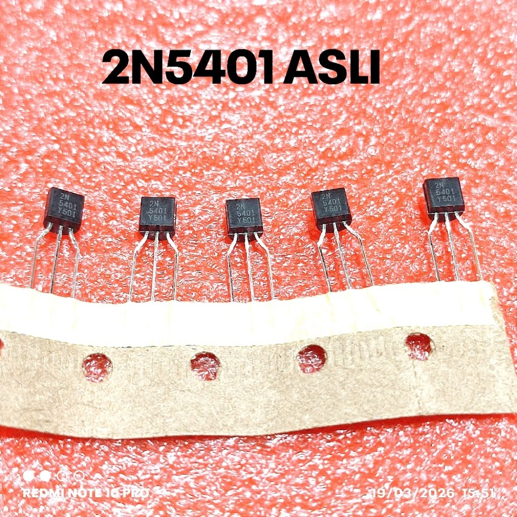 (PER 5 ชิ้น) ทรานซิสเตอร์ 2N5401 2N 5401 5401 ต้นฉบับ