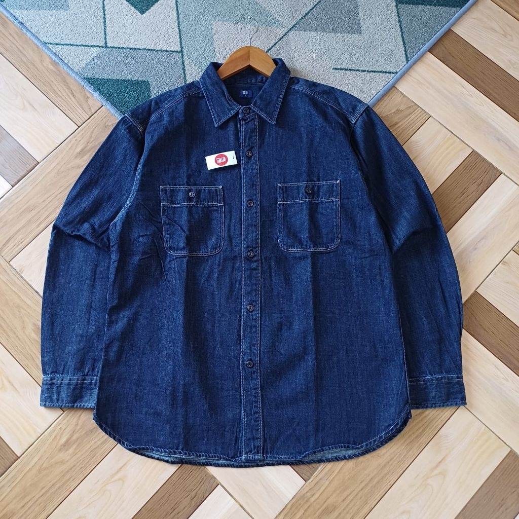 KEMEJA เสื้อเชิ้ตยีนส์ผู้ชาย G797