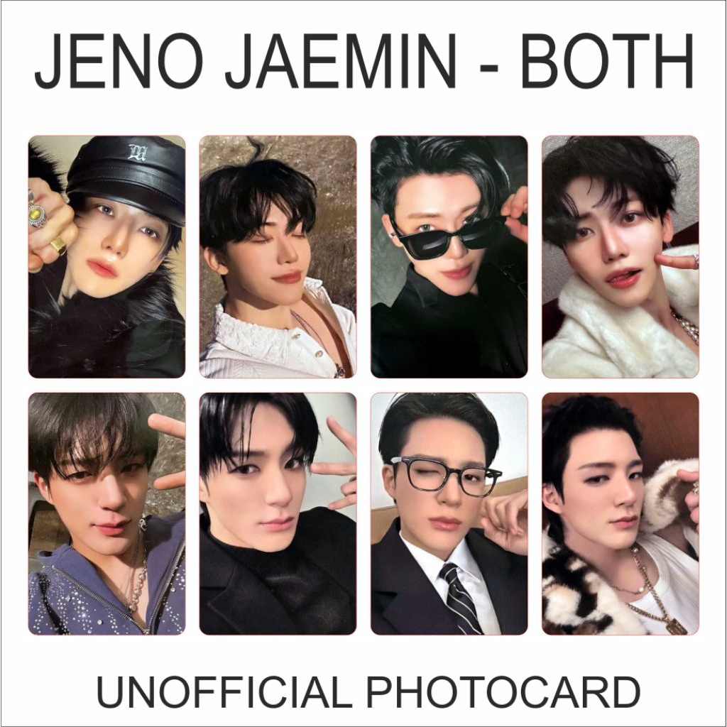 (UNIT) JNJM JENO JAEMIN BOTHSIDES โฟโต้การ์ด Kpop