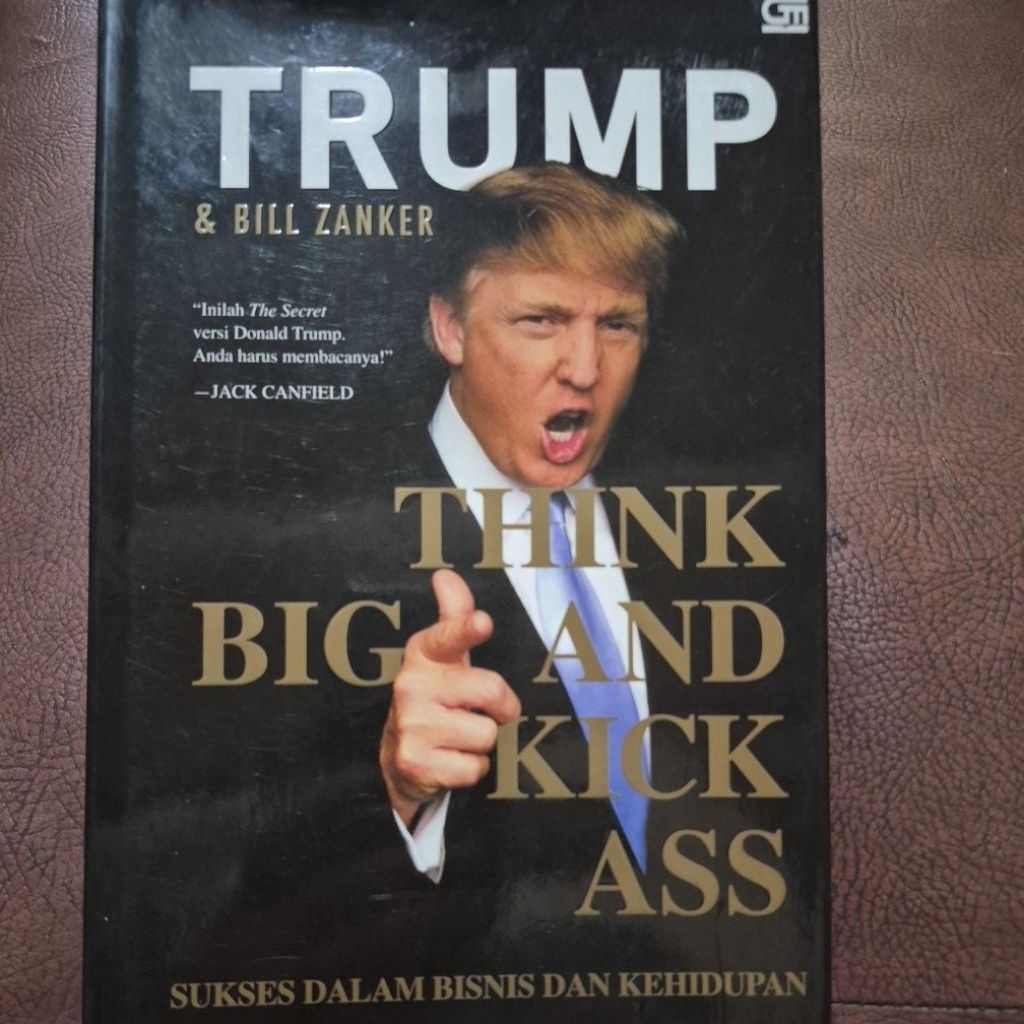 PRELOVED TRUMP & bill หนังสือ Zanker.