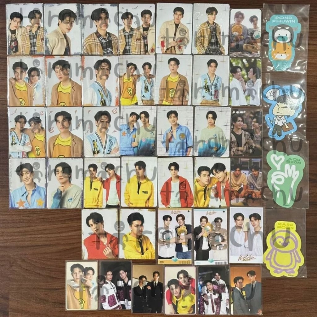 GMMTV CC PC We Are the Series Boxset Fancon Photobook การ์ดสะสมอย่างเป็นทางการ Photocard - Pond Phwi