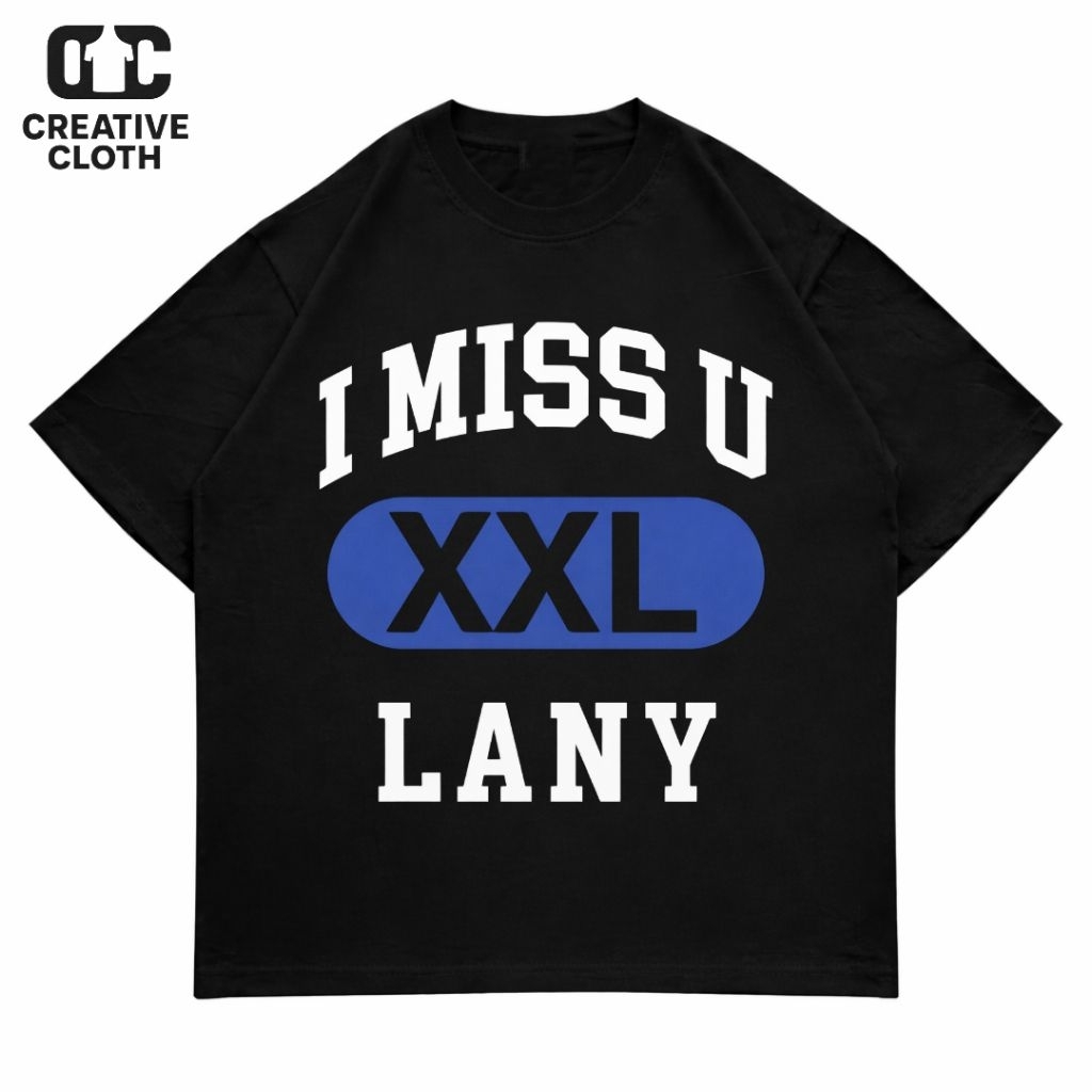 เสื้อยืด OVERSIZE I MISS U LANNY BAND | เสื้อยืด OVERSIZE BLACK STYLE Y2K VINTAGE BOOTLEG | วงดนตรีโ