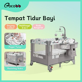 COCOBB Box Bayi Lipat Tempat Tidur Bayi Ranjang Bayi Multifungsi Crib Bayi Baby Box Untuk Newborn