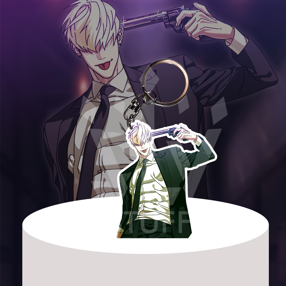 พวงกุญแจ HP GANTUNGAN Manhwa Webon Lookism - Jay Hong - พวงกุญแจอะคริลิค