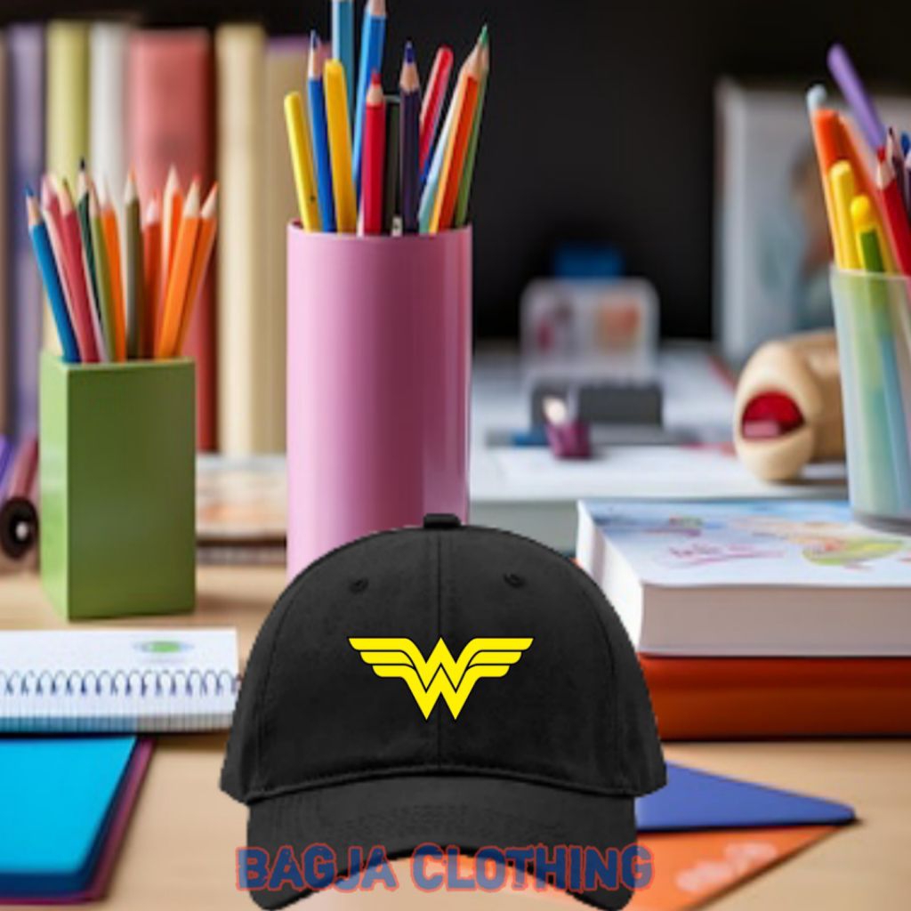 หมวกเด็ก / หมวกเบสบอลเด็กโลโก้ Wonder woman