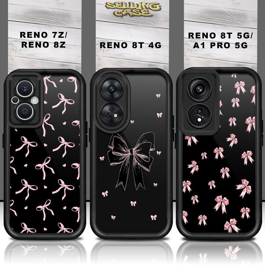Softcase Glass สําหรับ OPPO RENO 7Z 8Z 8T 4G 8T 5G A1 PRO 5G ปลอก Handphone กรณี Procamera PITA1