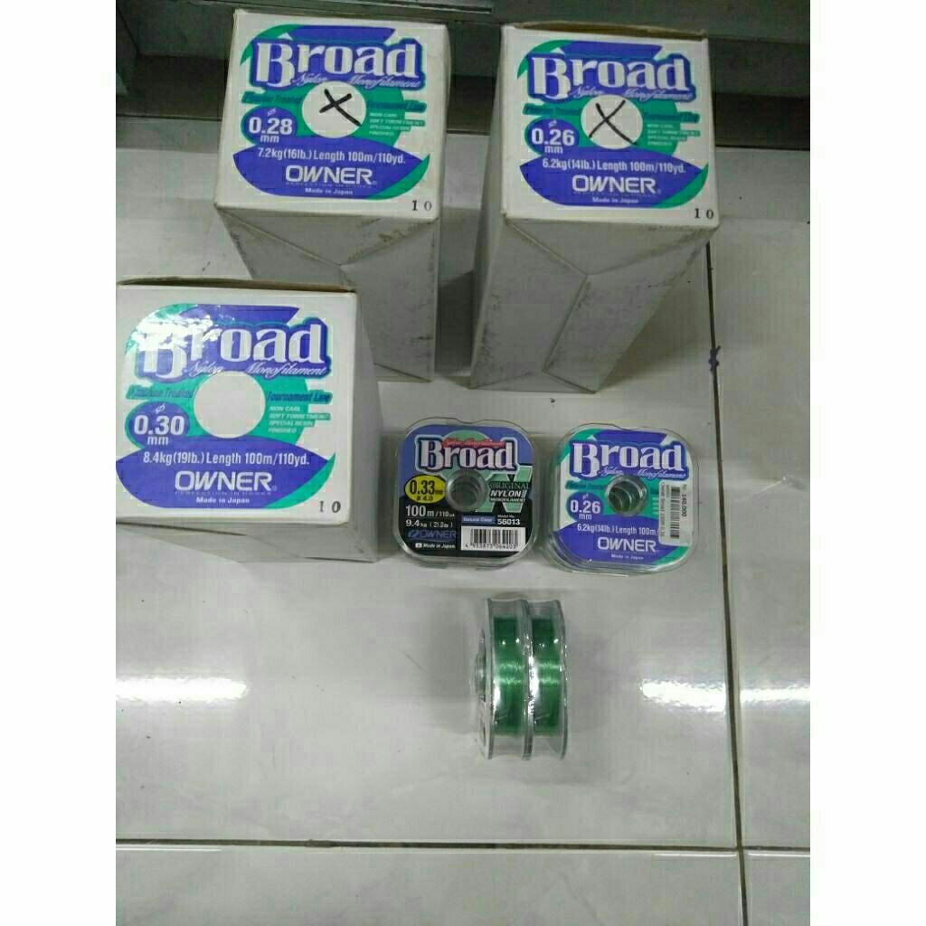 Broad Owner Nylon Monofilament String 100M