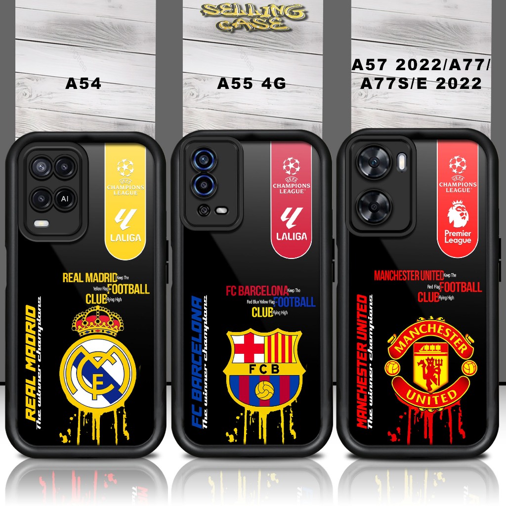 Softcaseแก้วKacaสําหรับOPPO A54 A55 4G A57 2022 A77 A77S A77E 2022 ปลอกโทรศัพท์มือถือกรณีProCamera F