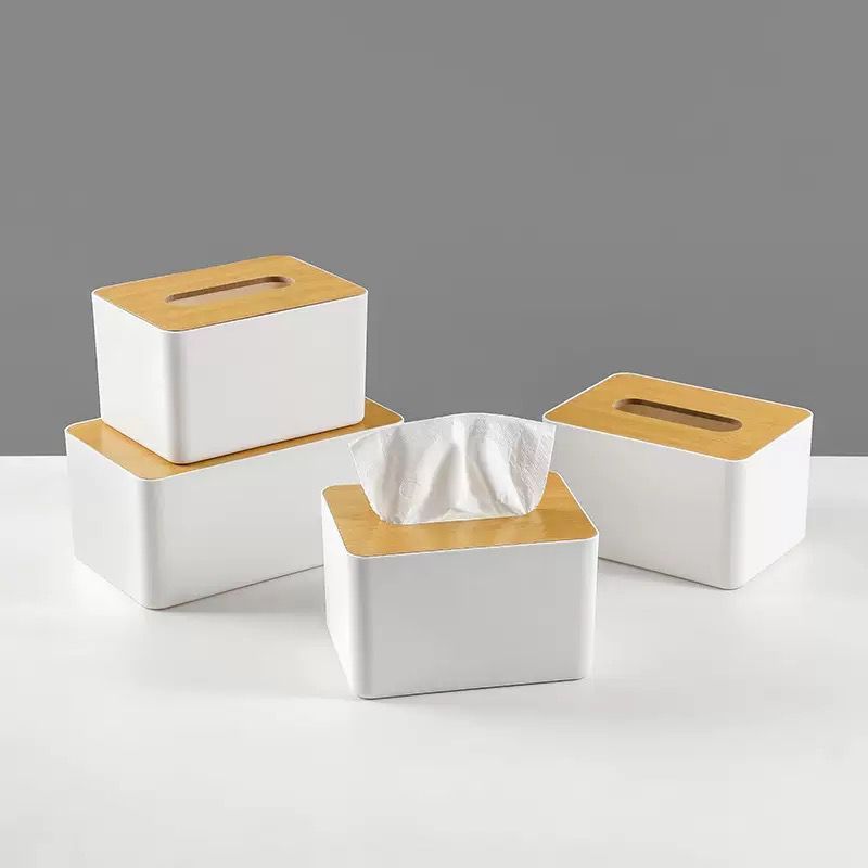 INDOLINE - NEW TISSUE BOX - MULTIFUNCTIONAL WOODEN TISSUE HOLDER - MINIMALIST TISSUE HOLDER - MULTIP