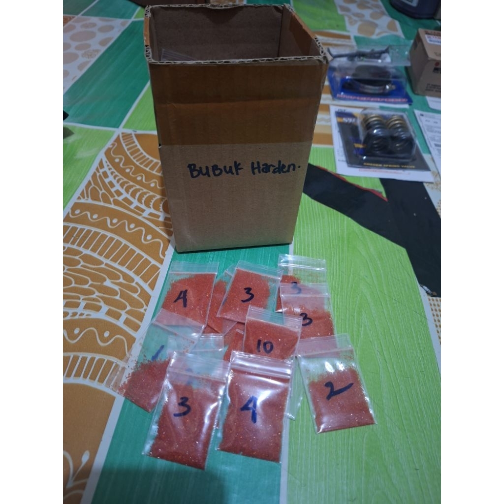 HARDEN POWDER HARDEN POWDER SPUH MEDICINE สําหรับ IRON POISON VALVES ORANGE POWDER THELERENG_GARAGE 