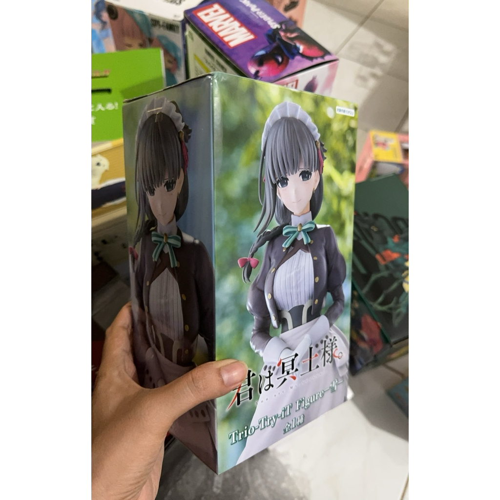 Furyu Trio Try It Figure Yuki You are Ms Servant Box ไม่เรียบเนียน