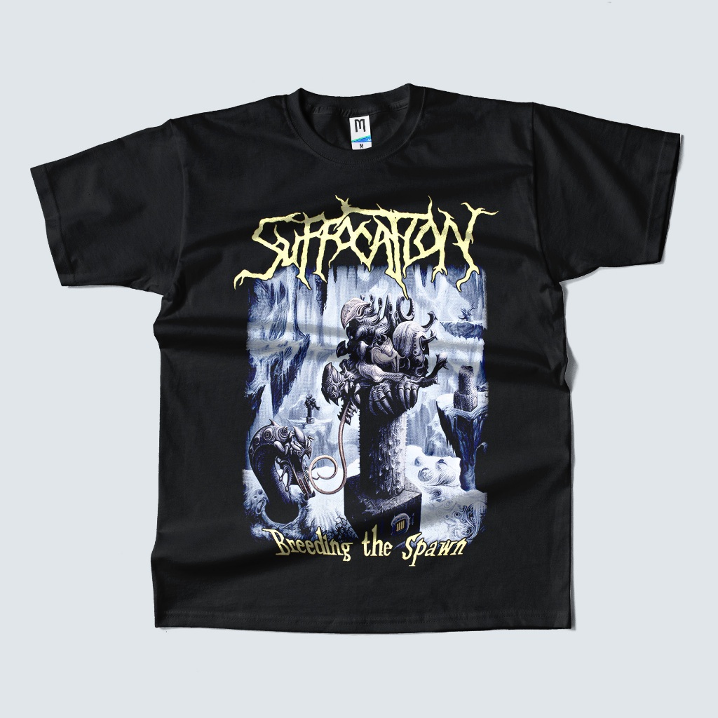 เสื้อยืดวง Suffocation - Breeding The Spawn - เสื้อยืดสินค้า