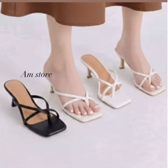 รองเท้าแตะส้นสูงผู้หญิงขนาด 5 ซม. ล่าสุดของ Naira