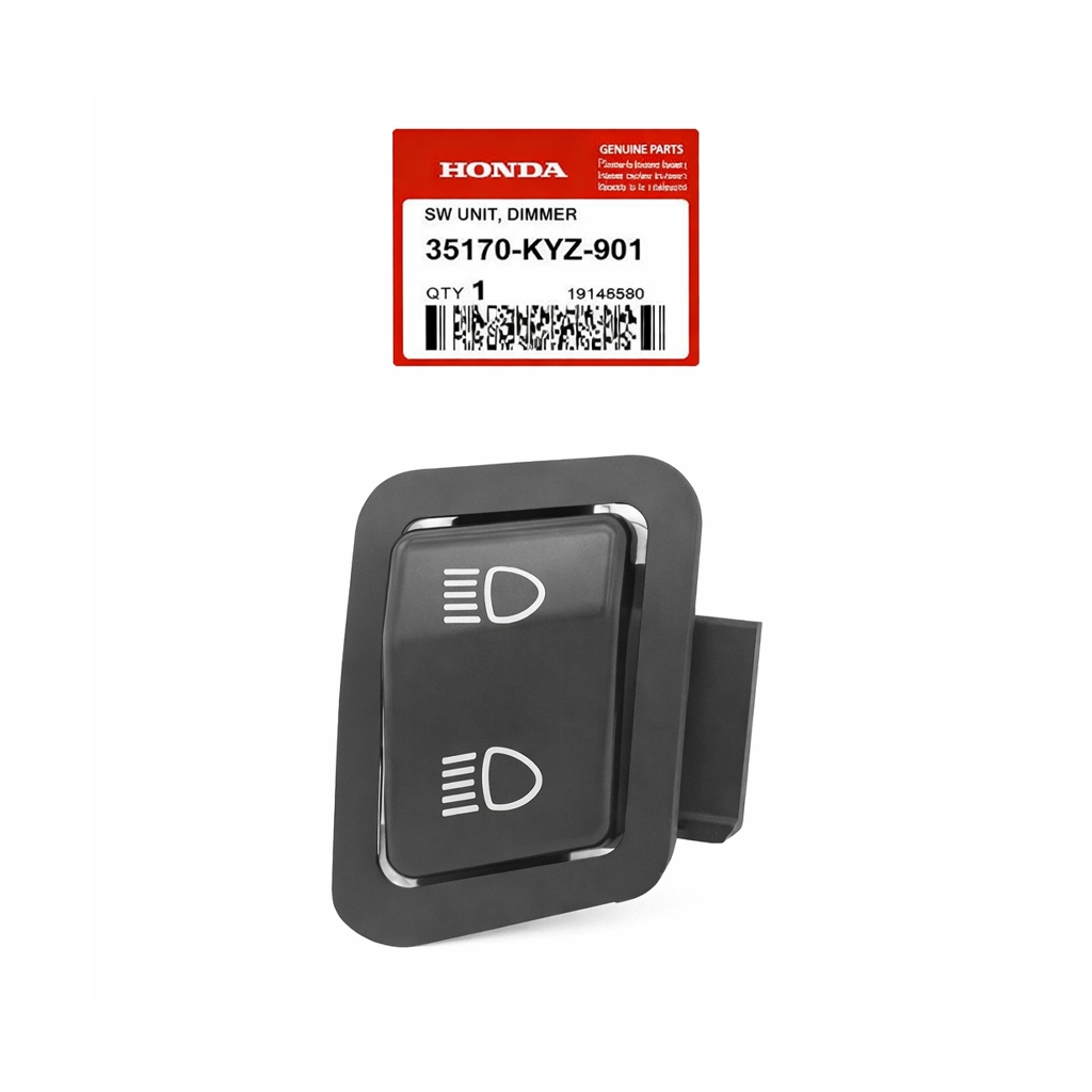 TOMBOL ปุ่มสวิตช์หรี่ไฟ Beat FI Scoopy Vario 125 Revo Far Near Switch Original AHM 35170-KYZ-901