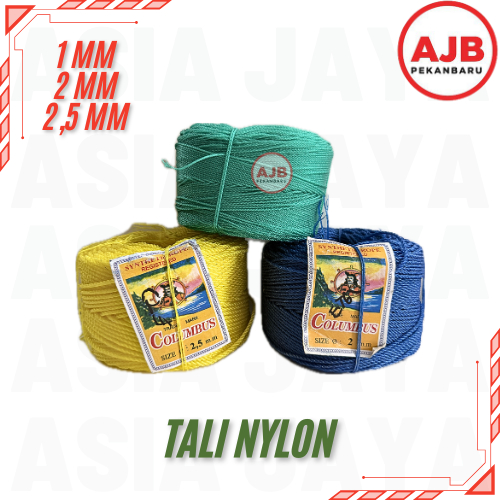 (/ROLL) NYLON ROPE 1 MM 2 MM 2.5 MM
