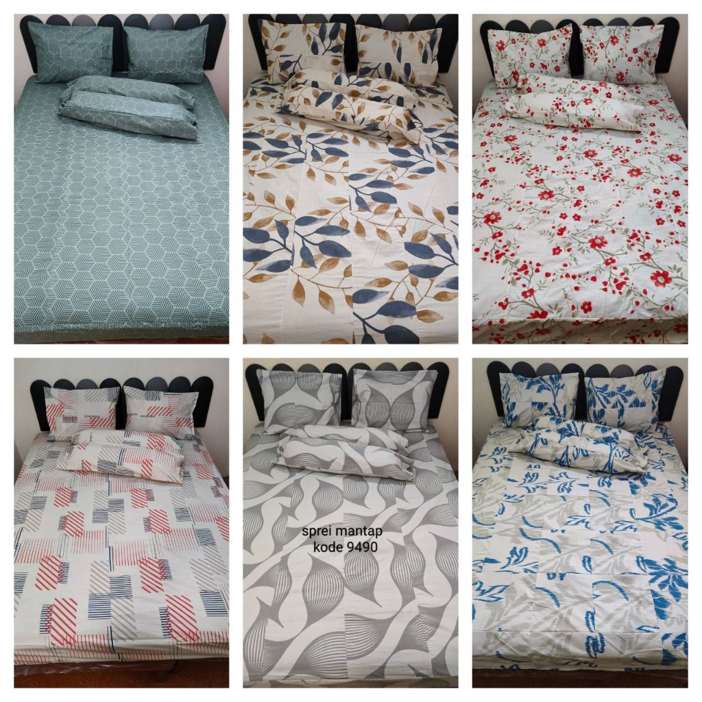 ผ้าปูที่นอน ขนาด 180x200 motif ล่าสุดจากวัสดุตัดผ้า ex MyLove