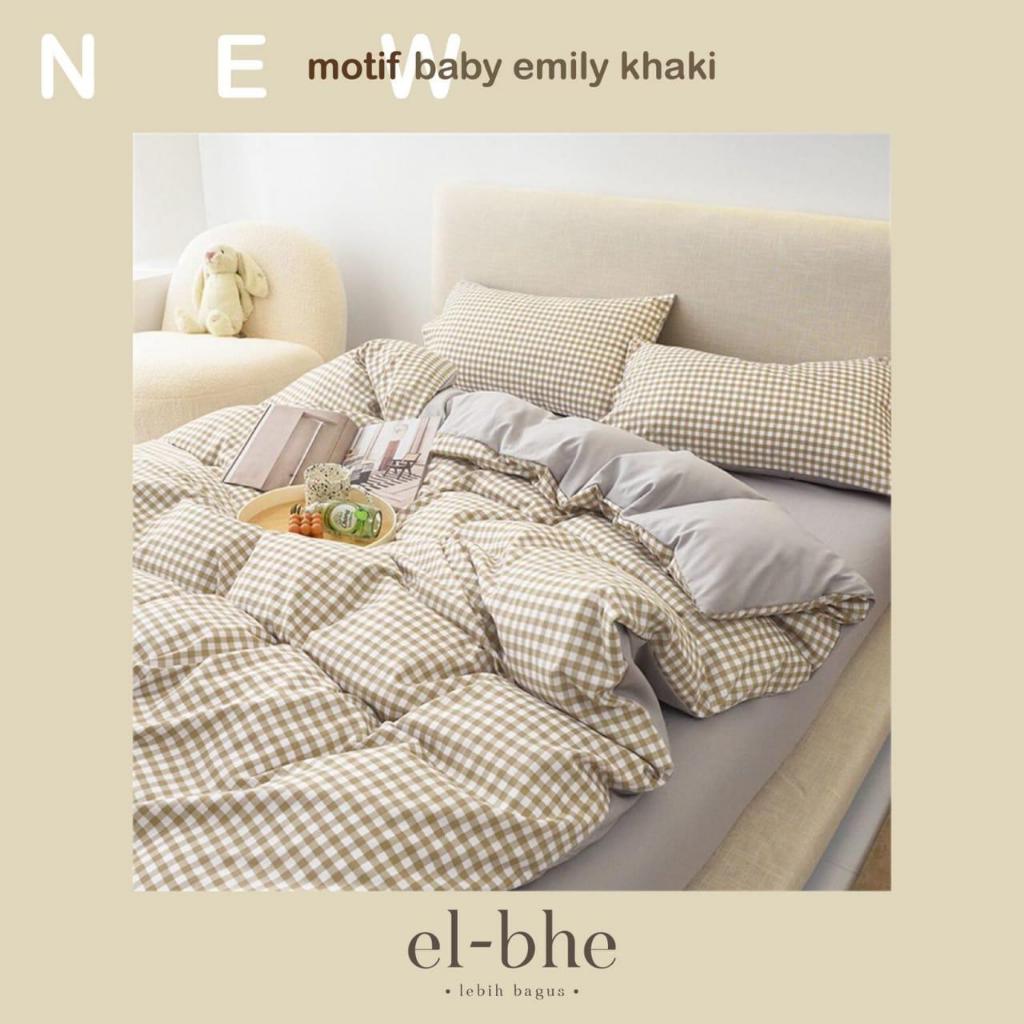 KATUN LOKAL [ผ้าฝ้ายท้องถิ่น] ผ้าปูที่นอน BABY EMILY Motif