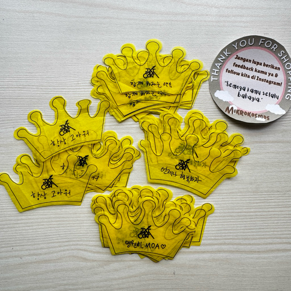 OFFICIAL CONFETTI MOA CON SEOUL - พรุ่งนี้ x คอนเสิร์ตด้วยกัน พร้อมส่ง