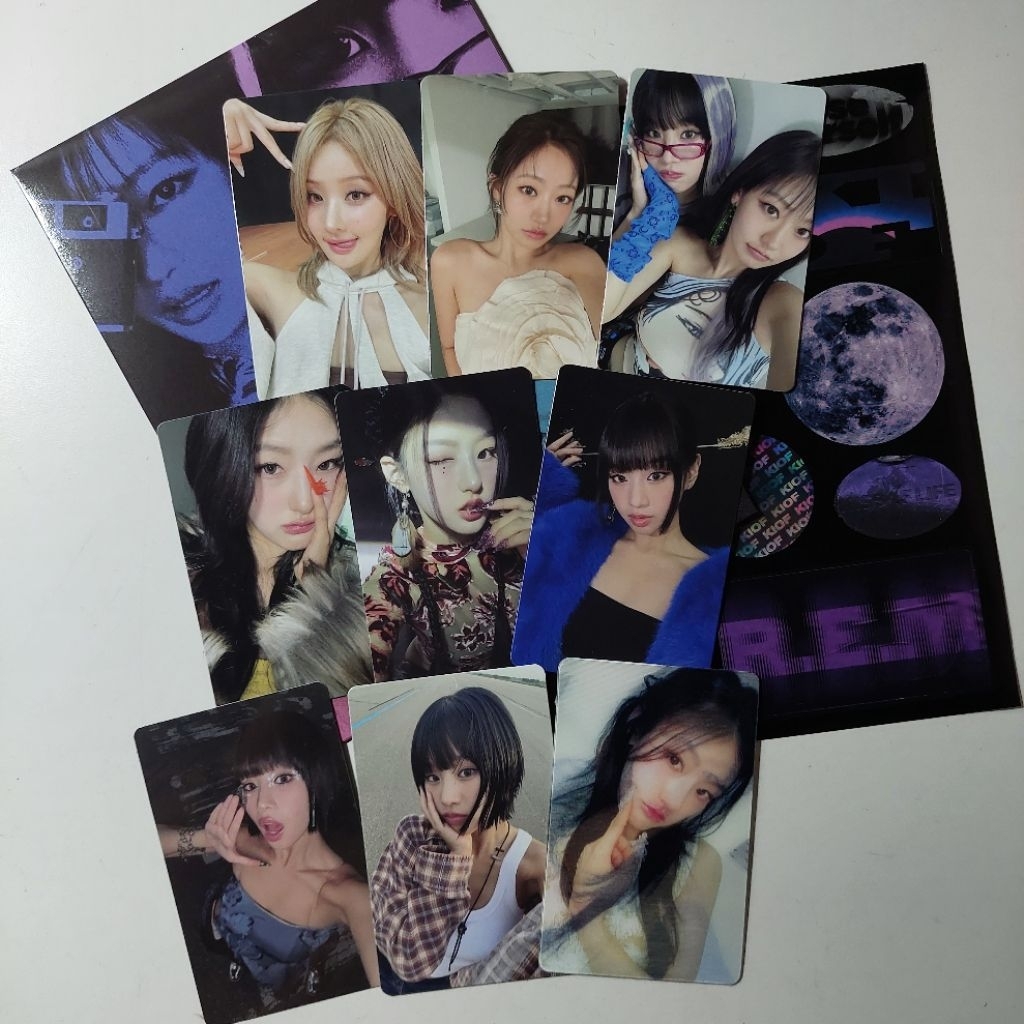 (ALL PHOTOCARD DAMAGE) PHOCARD OFFICIAL KISS OF LIFE BELLE NATTY HANEUL JULIE