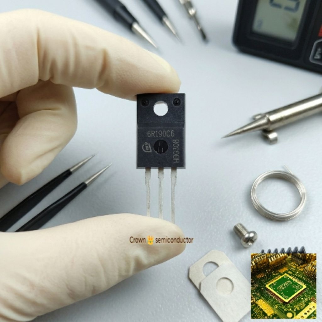 6R190C6 IPA60R190C6 N-Channel MOSFET ประสิทธิภาพสูง