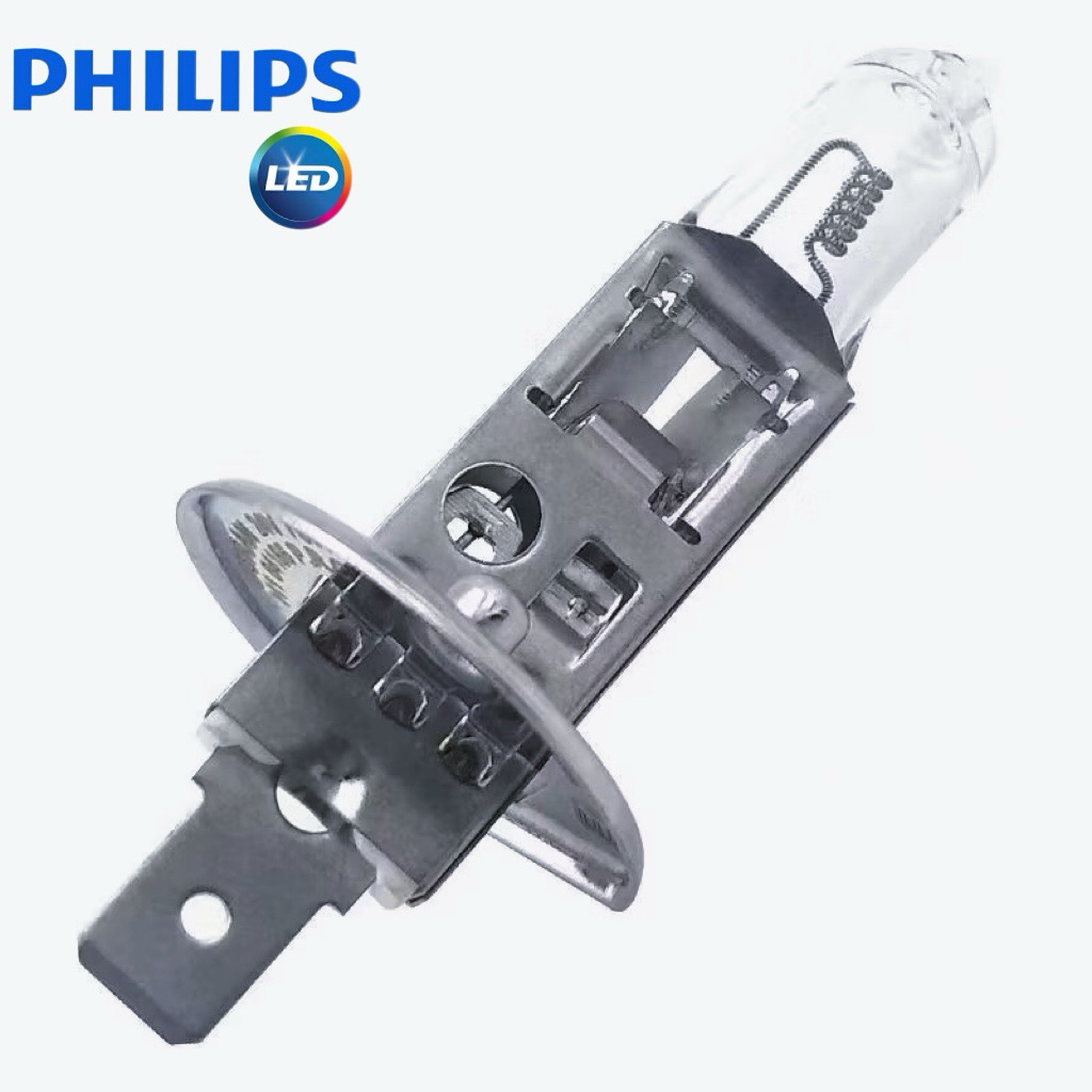 LED hologen H1 ต้นฉบับ Philips 12v 55 วัตต์ Philips ดั้งเดิม