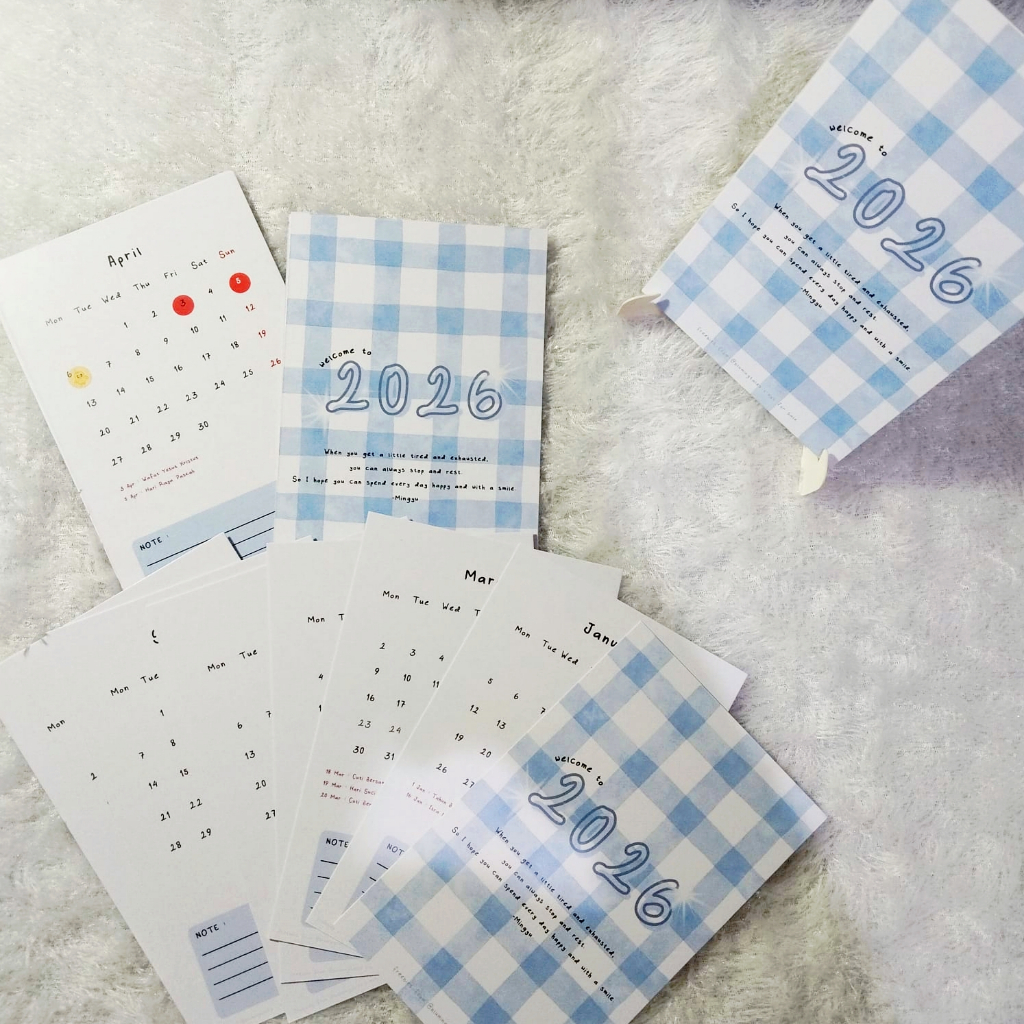 [BLUMINGTALES] MINI CALENDAR 2026