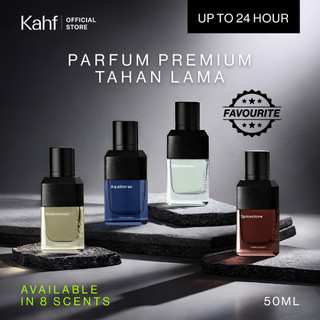 NEW! Kahf Extrait de Parfum x Bryan Domani - Full & Mini Size / Travel Size - 50 ml & 5 ml - Oracle Series - Kahf Perfume Parfum Premium Tahan Lama - Scent Made for Passion Seekers